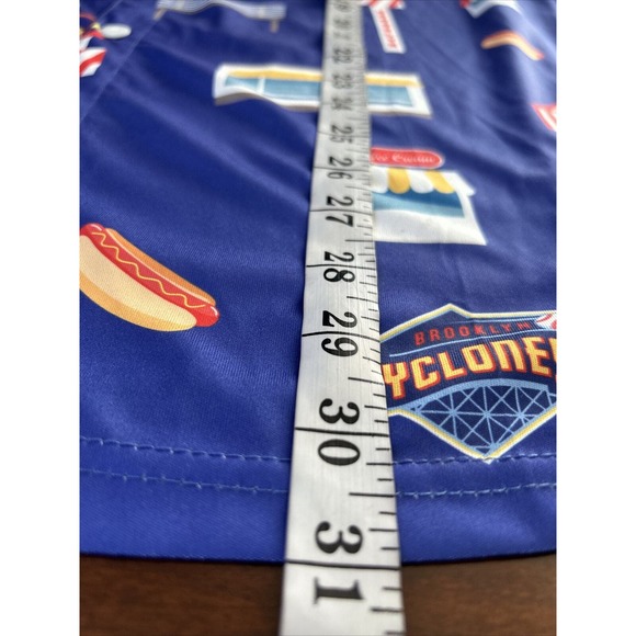 Brooklyn Cyclones Coyote Productions Button Down Shirt XL Camp Coney Island - Picture 7 of 8
